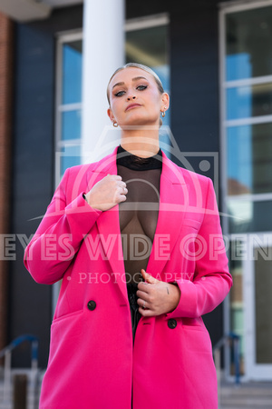 Business Savvy Pink Blazer